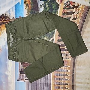 Prana Women's Olive Jeans Sz 6